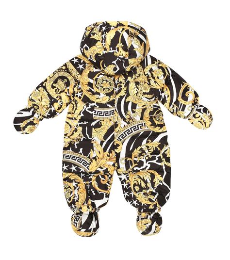 versace onesie|versace baby girls.